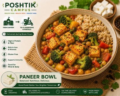 Paneer Protein Bowl dish card